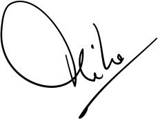 Mike Finding's signature