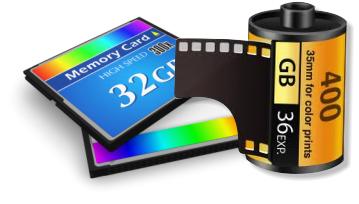 Film or digital - graphic